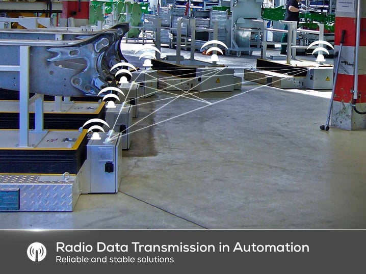 Bild Blog-Artikel radio data transmission in automation
